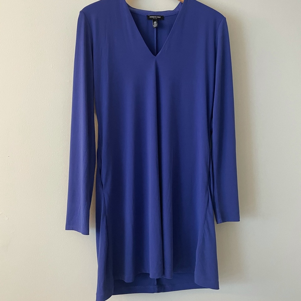 Blue dress